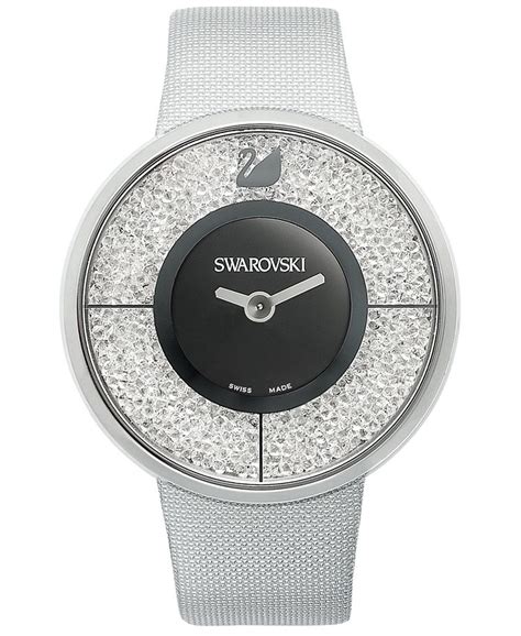 swarovski uhr silber